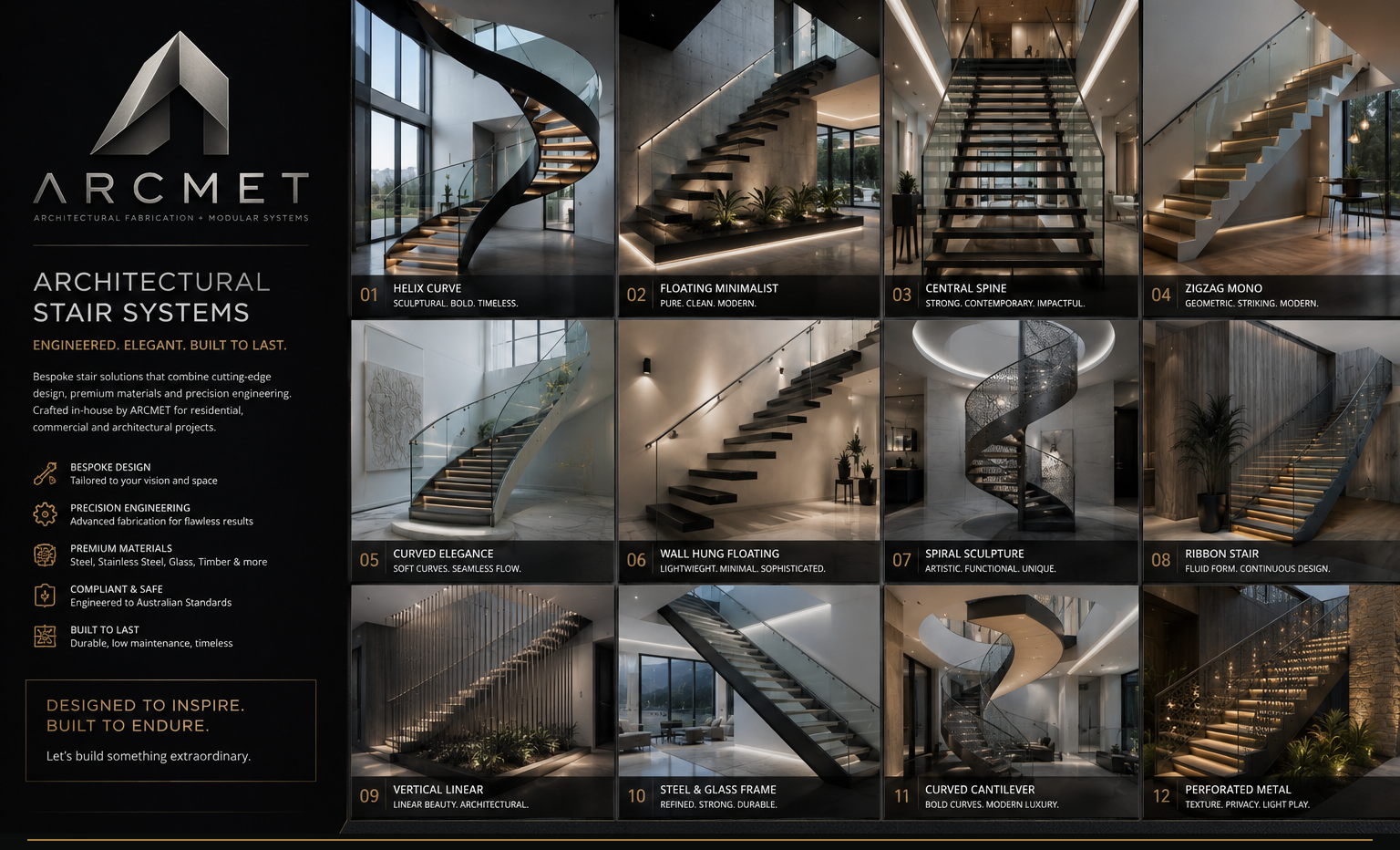ARCMET stair systems brochure